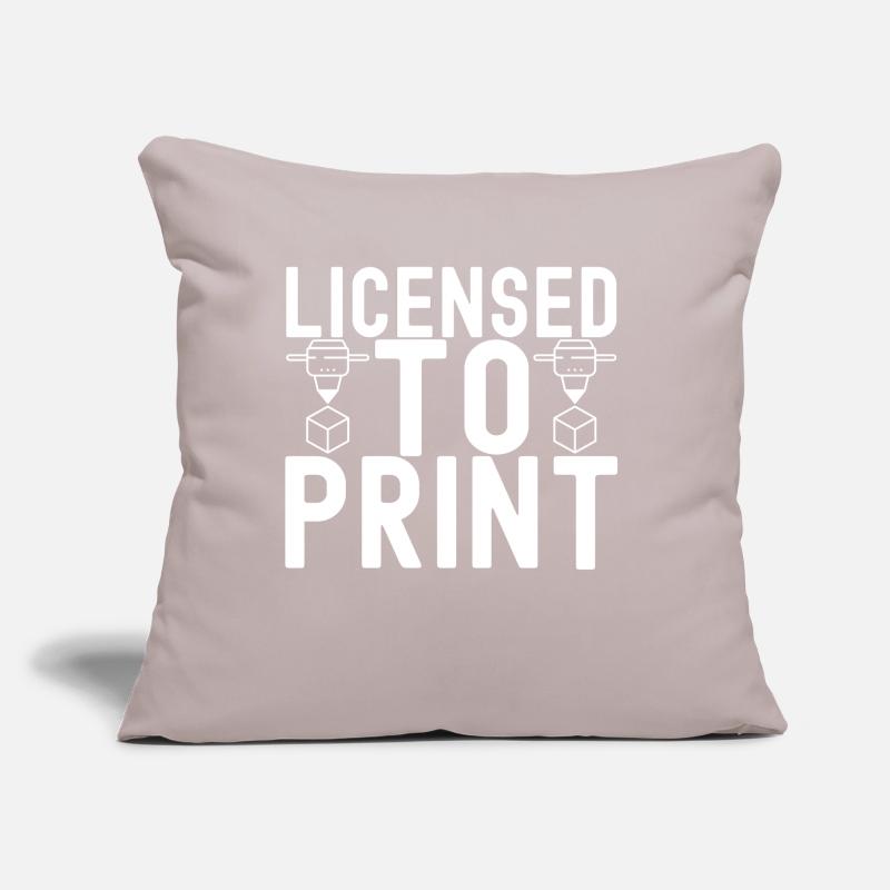 Impression 3D Coussin et housse de 45 x 45 cm