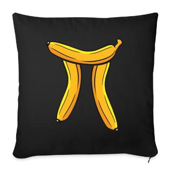 Math Teacher - Sofa pillow with filling 45cm x 45cm - black - Front