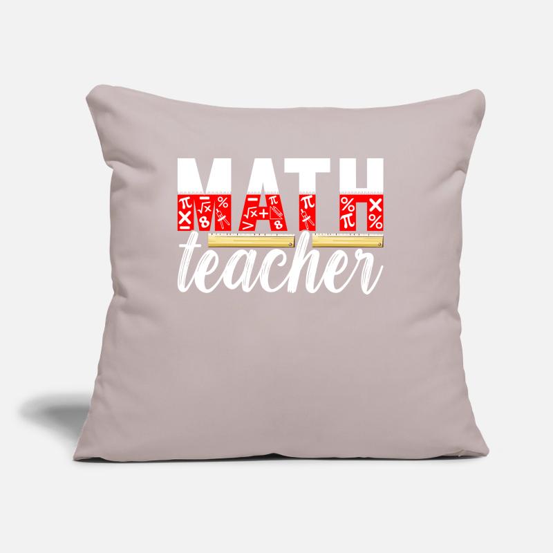 Math Teacher Sofa pillow with filling 45cm x 45cm