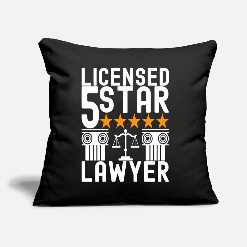 Law Student Judge Public Prosecutor Sofa pillow with filling 45cm x 45cm