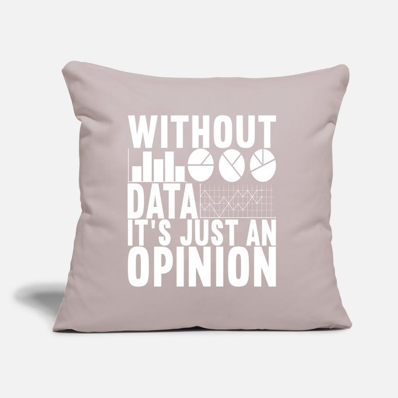 Data Scientist Data Analyst Sofakissen mit Füllung 45 x 45 cm
