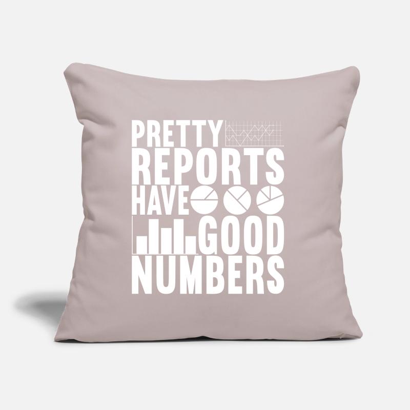 Data Scientist Data Analyst Sofa pillow with filling 45cm x 45cm