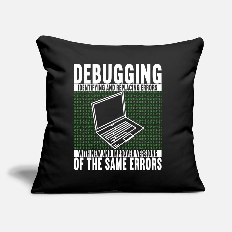 Programmierer Informatiker Sofakissen mit Füllung 45 x 45 cm