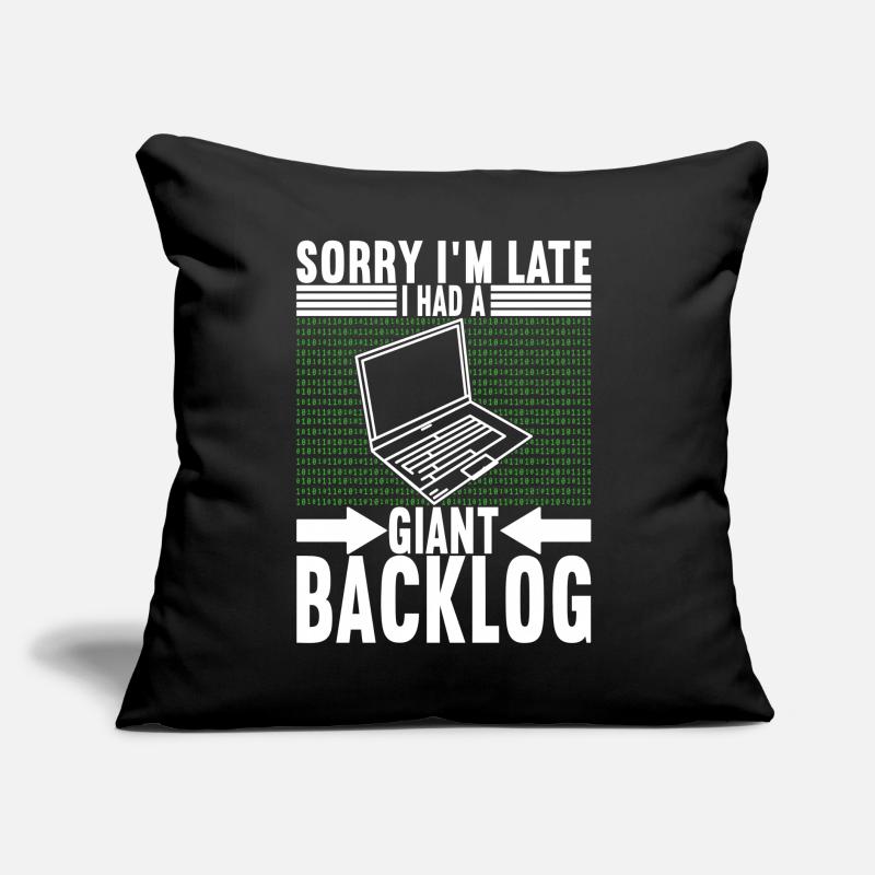 Programmeur Informaticien Coussin et housse de 45 x 45 cm