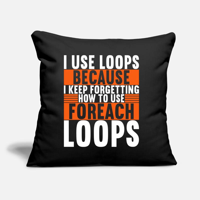 Programmer Computer Scientist Sofa pillow with filling 45cm x 45cm