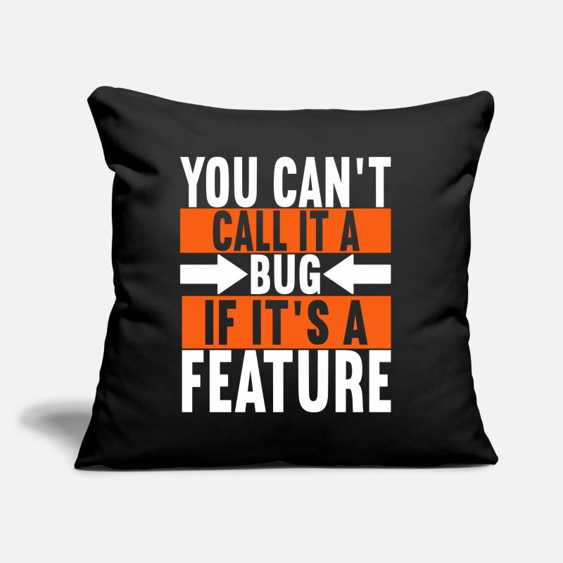 Programmeur Informaticien Coussin et housse de 45 x 45 cm
