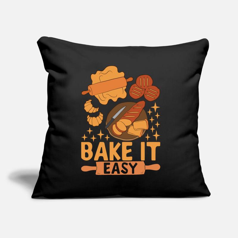 Bäcker Bäckerei Backen Sofakissen mit Füllung 45 x 45 cm