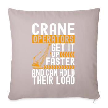 Grutier Grutier - Coussin et housse de 45 x 45 cm - taupe clair - Devant