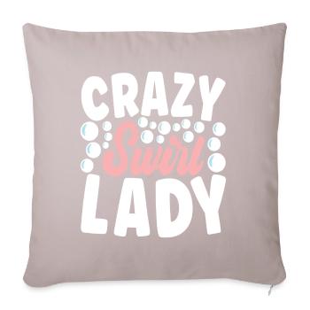 Savonnier fabrication de savon - Coussin et housse de 45 x 45 cm - taupe clair - Devant