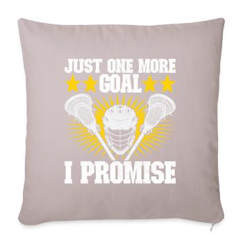 Lacrosse - Sofa pillow with filling 45cm x 45cm - light taupe - Front