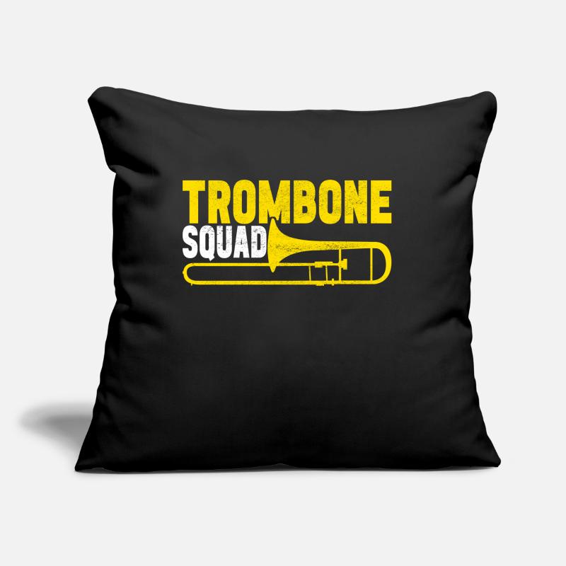 Posaune Trombone Sofa pillow with filling 45cm x 45cm
