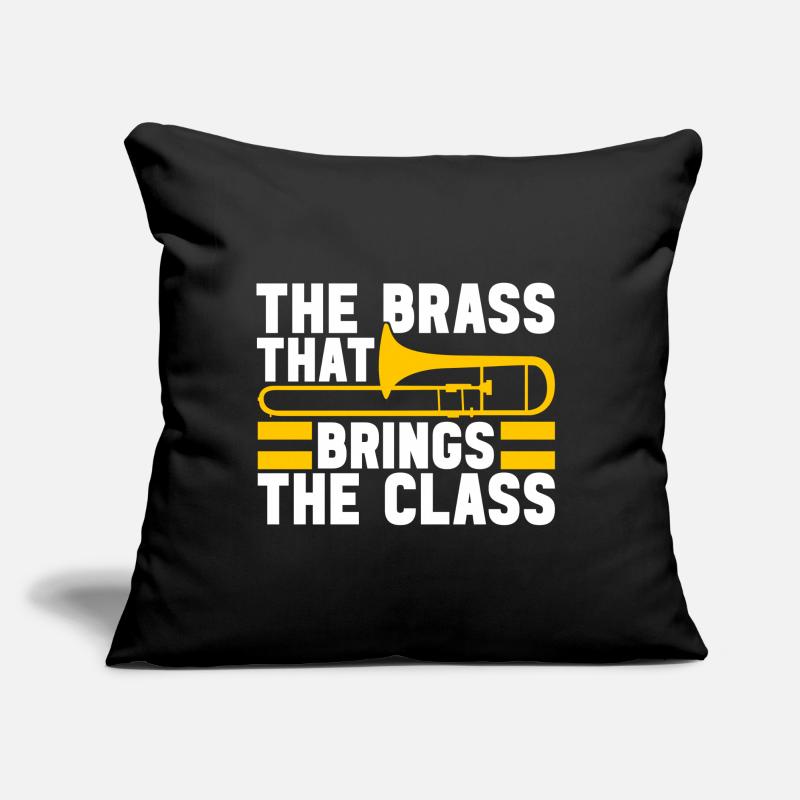 Posaune Trombone Sofa pillow with filling 45cm x 45cm