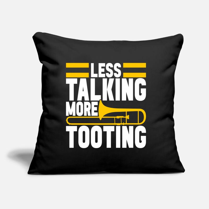 Posaune Trombone Sofa pillow with filling 45cm x 45cm