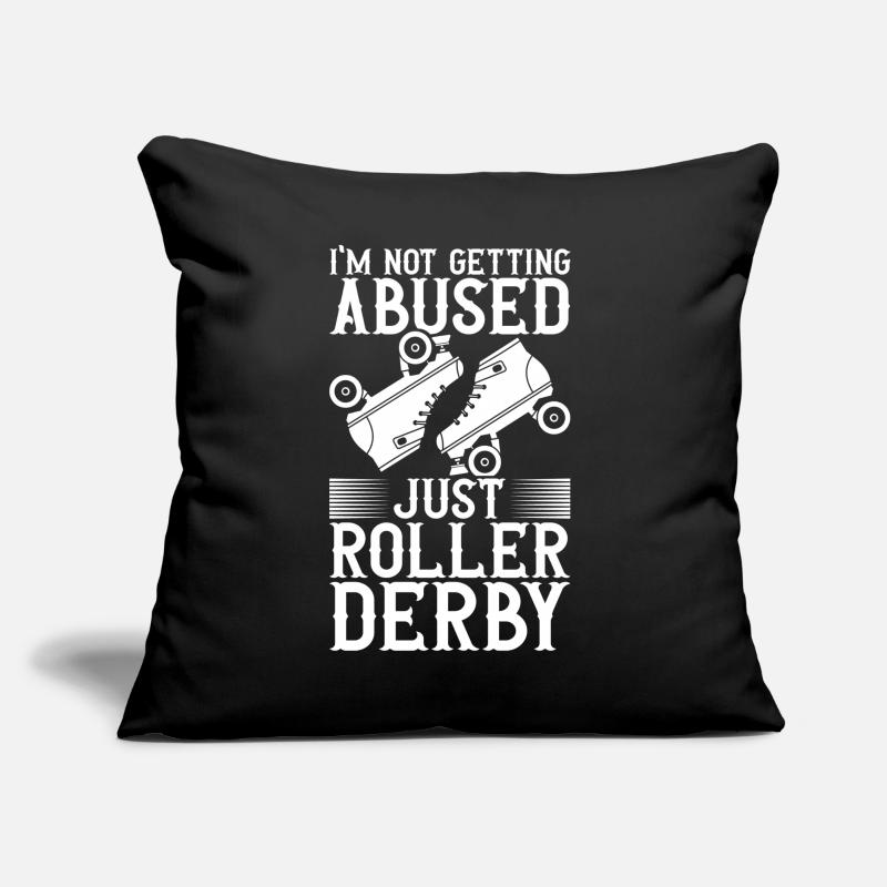 Roller derby Coussin et housse de 45 x 45 cm
