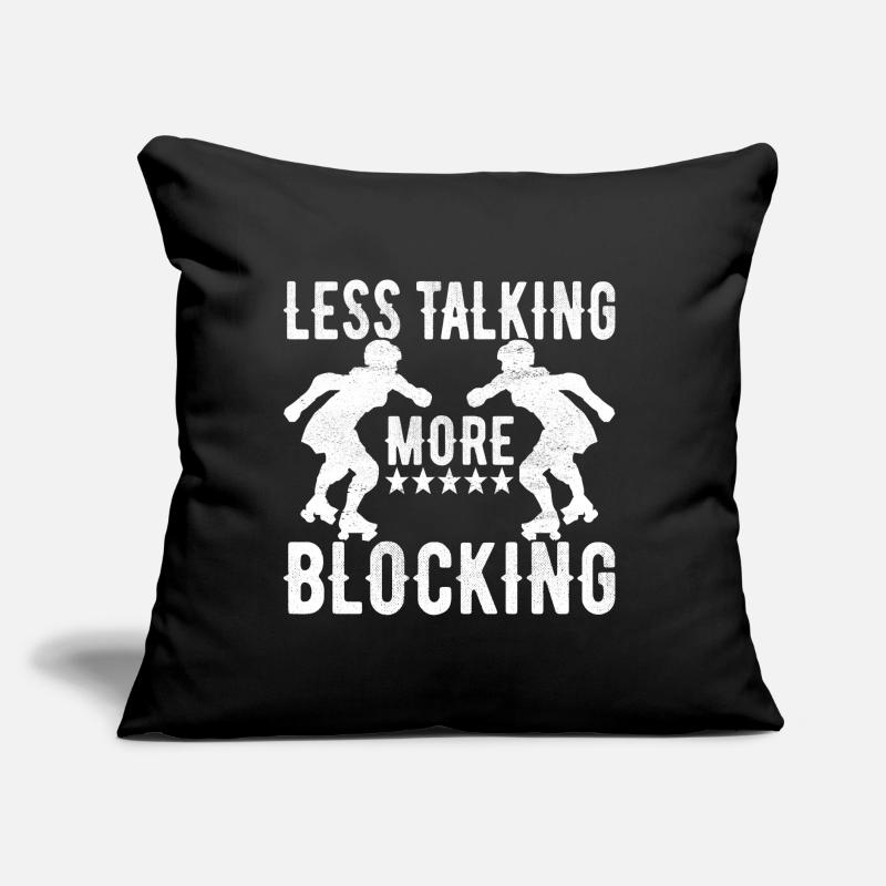 Roller derby Coussin et housse de 45 x 45 cm