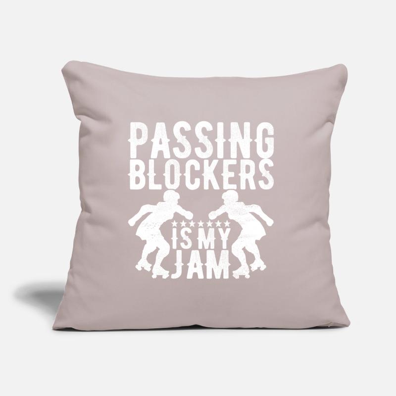 Roller derby Coussin et housse de 45 x 45 cm