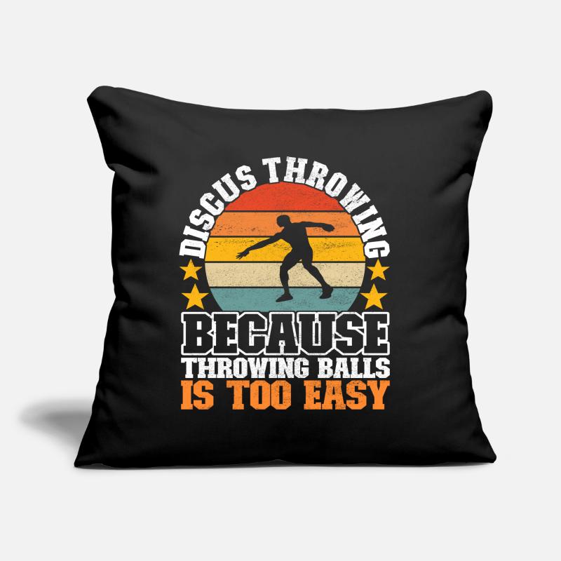 Discus thrower Discus throw Sofa pillow with filling 45cm x 45cm