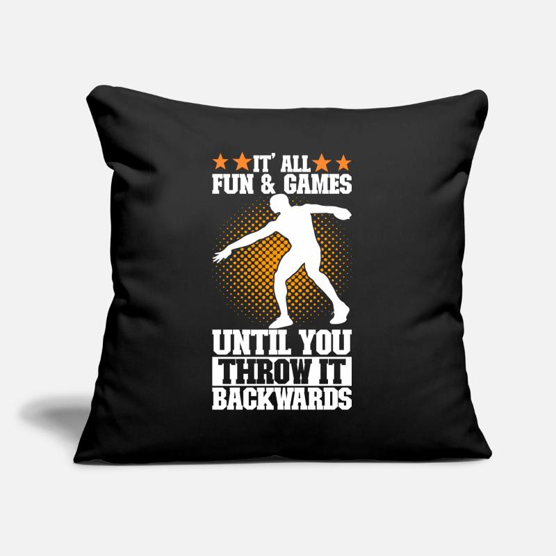 Discus thrower Discus throw Sofa pillow with filling 45cm x 45cm