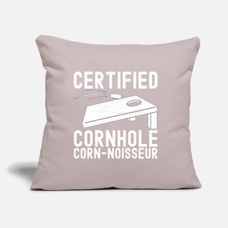 Cornhole Player Cornhole Board Coussin et housse de 45 x 45 cm