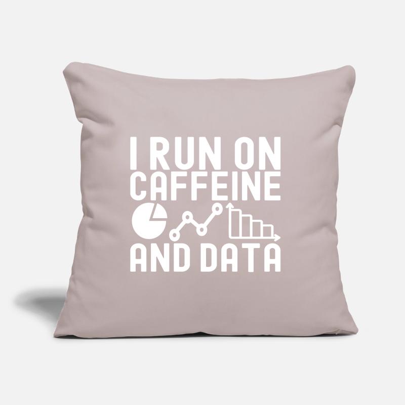 Data Science Datenanalyst Sofakissen mit Füllung 45 x 45 cm