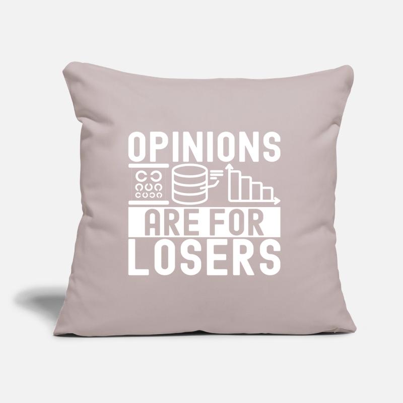 Data Science Datenanalyst Sofakissen mit Füllung 45 x 45 cm