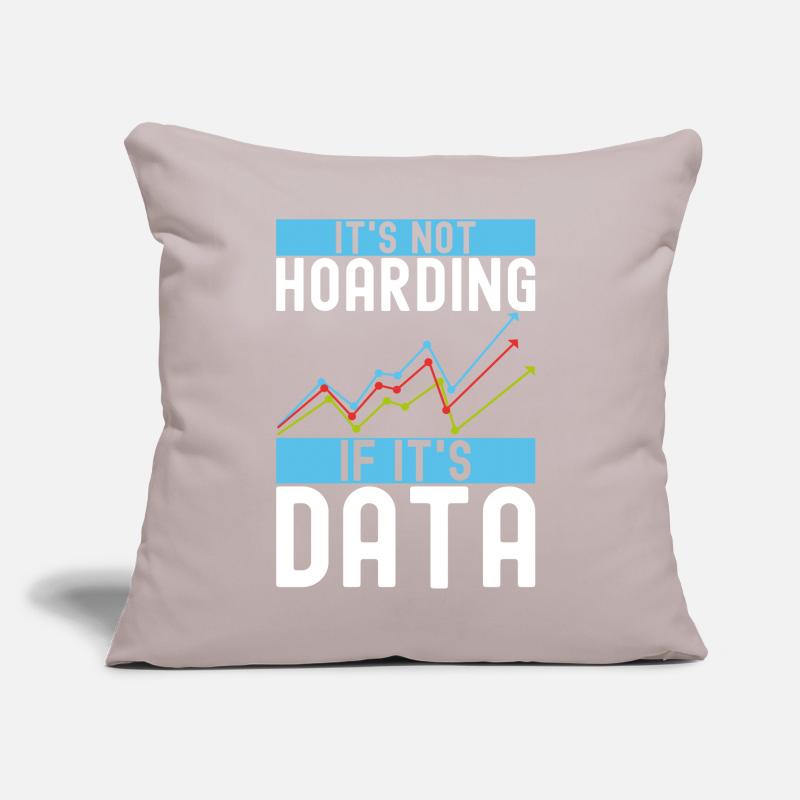 Data Science Datenanalyst Sofakissen mit Füllung 45 x 45 cm