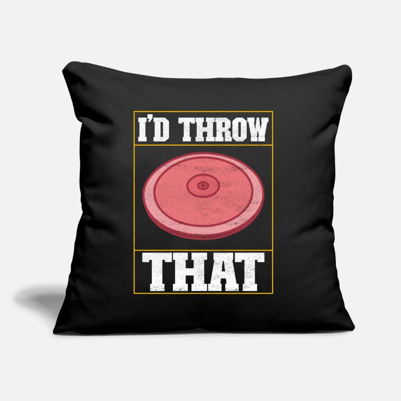 Discus thrower discus throw Sofa pillow with filling 45cm x 45cm