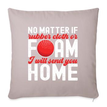 Ballon chasseur Ballon chasseur - Coussin et housse de 45 x 45 cm - taupe clair - Devant