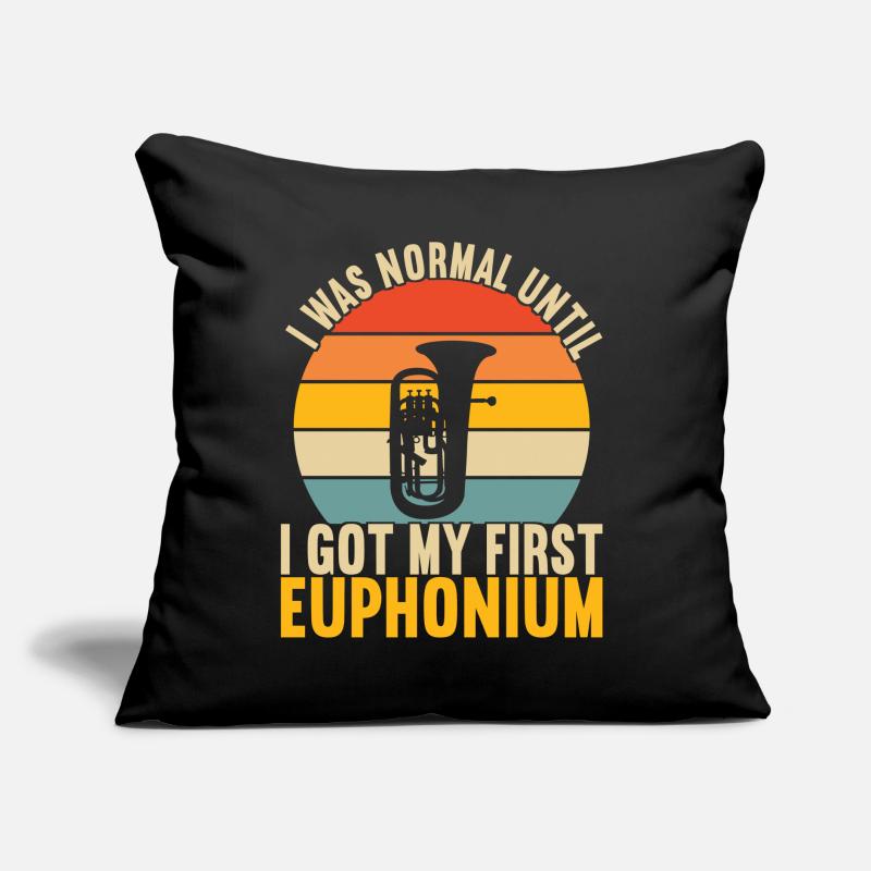 Euphonium Euphoniste Coussin et housse de 45 x 45 cm