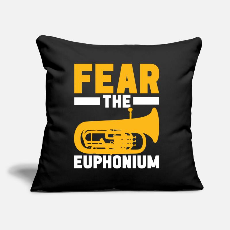 Euphonium Euphoniste Coussin et housse de 45 x 45 cm