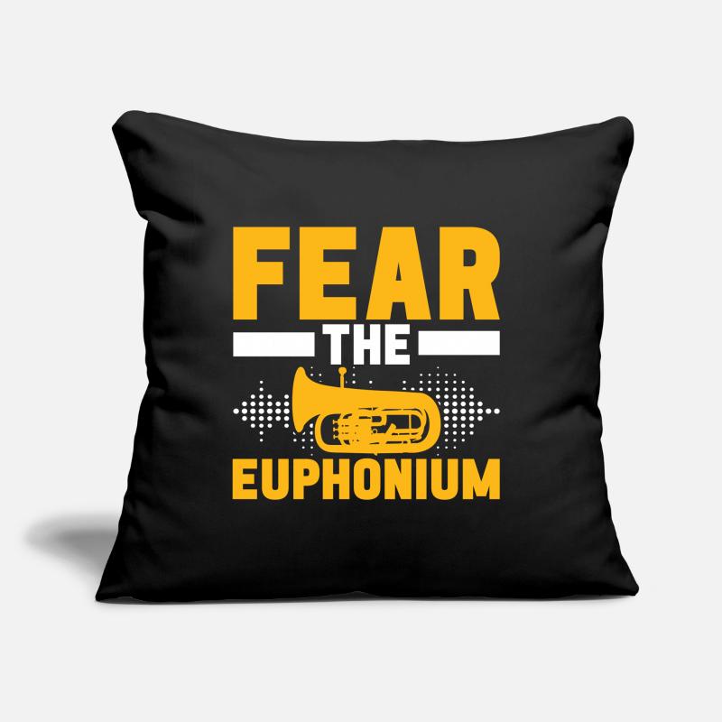 Euphonium Euphoniste Coussin et housse de 45 x 45 cm