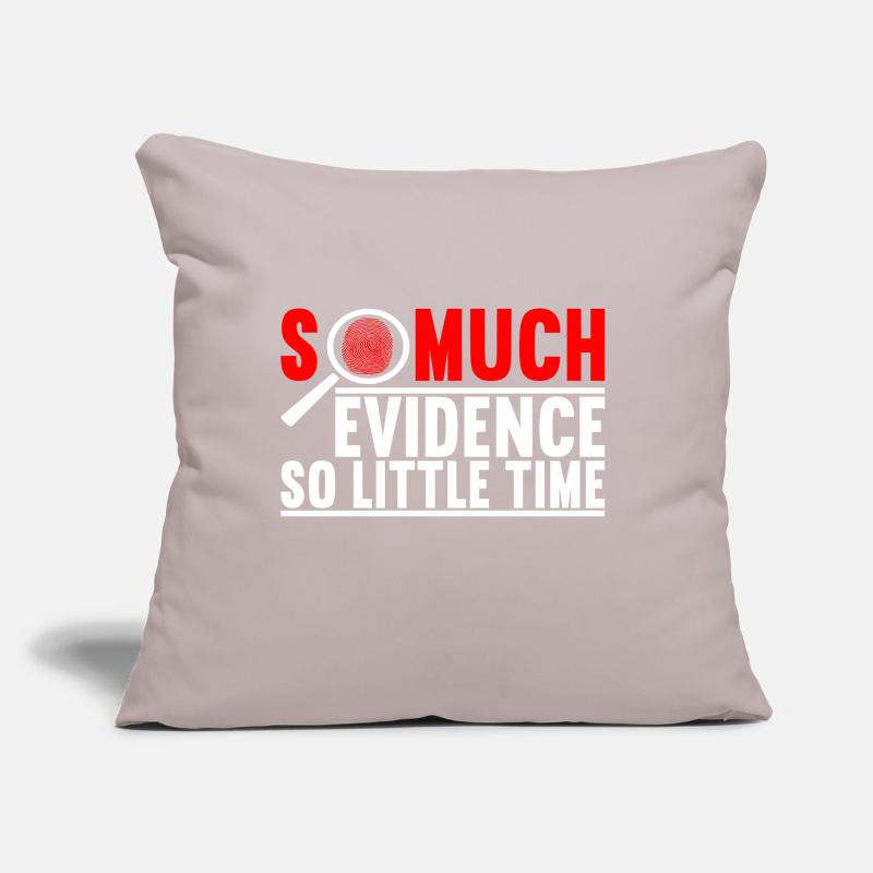 Forensics Forensic Scientist Sofa pillow with filling 45cm x 45cm