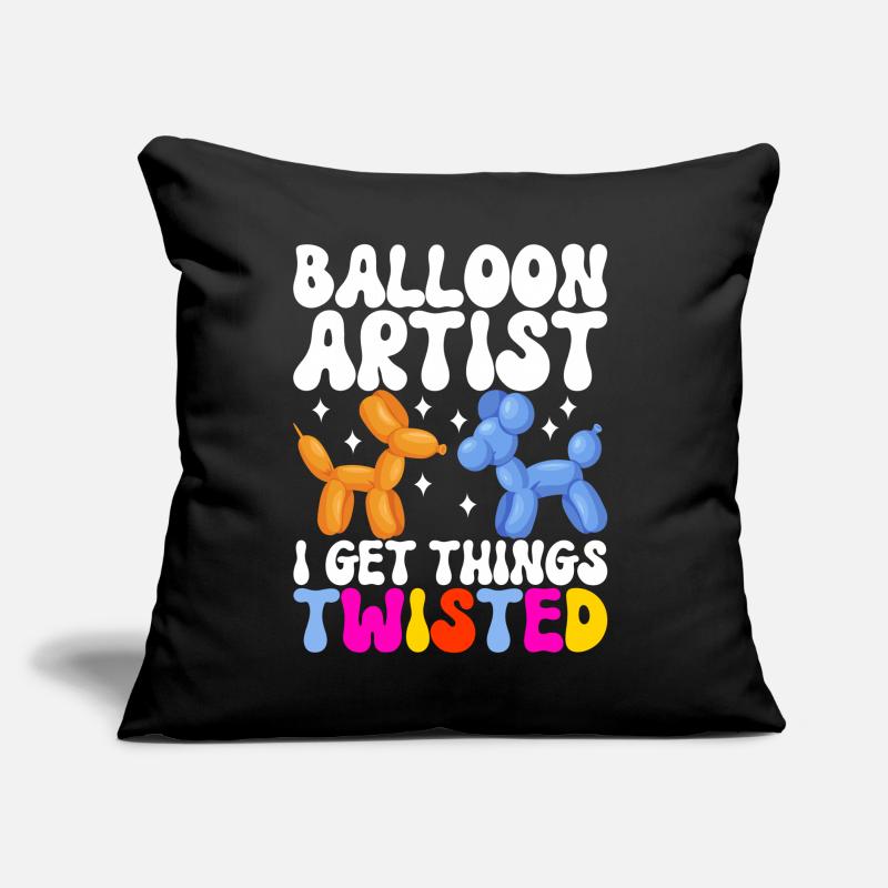 Ballontier Balloon Twisting Sofakissen mit Füllung 45 x 45 cm