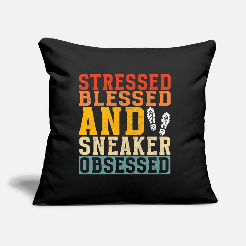 Sneakerhead Sneaker Collector Coussin et housse de 45 x 45 cm