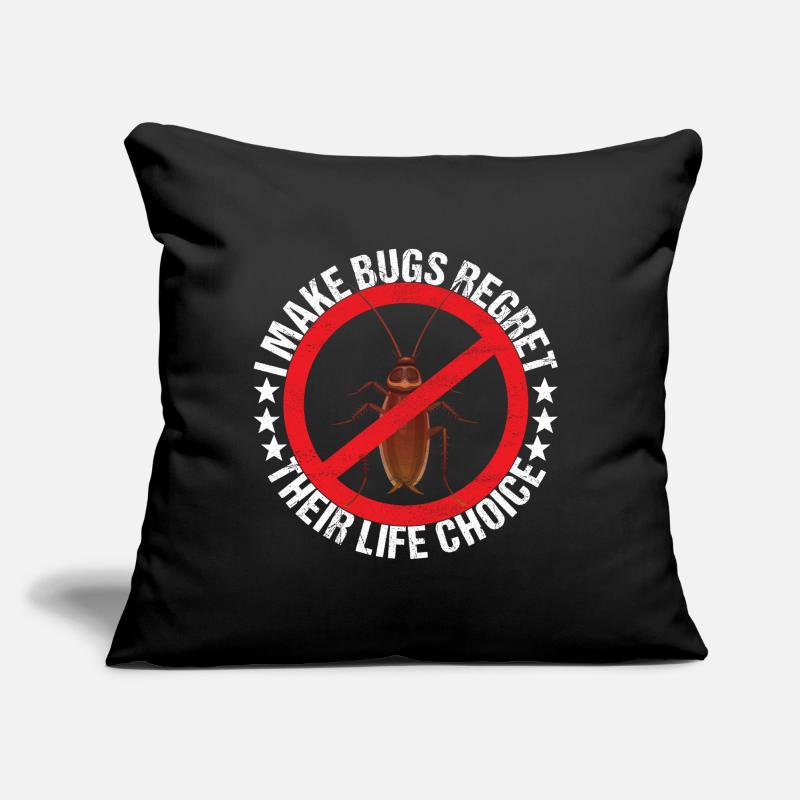 Pest Control Exterminator Sofa pillow with filling 45cm x 45cm