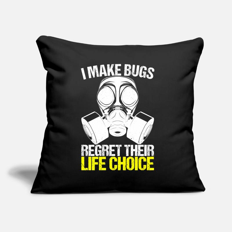 Pest Control Exterminator Sofa pillow with filling 45cm x 45cm