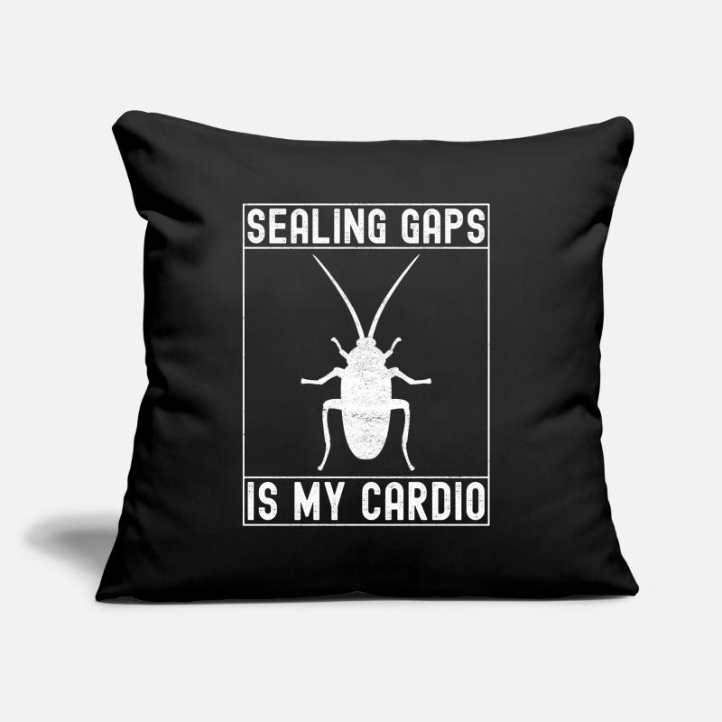 Pest Control Exterminator Sofa pillow with filling 45cm x 45cm