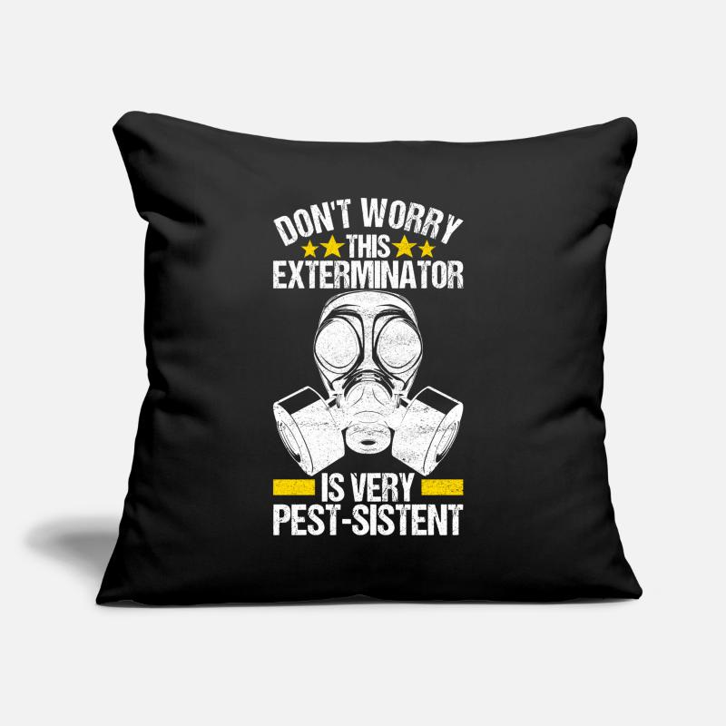Pest Control Exterminator Sofa pillow with filling 45cm x 45cm
