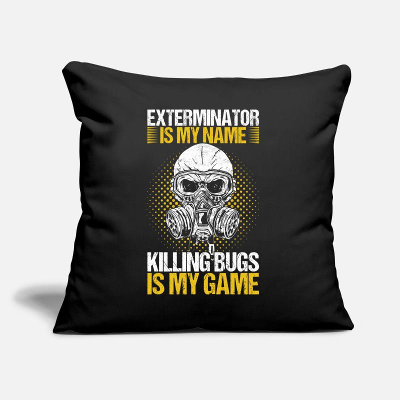 Pest Control Exterminator Sofa pillow with filling 45cm x 45cm