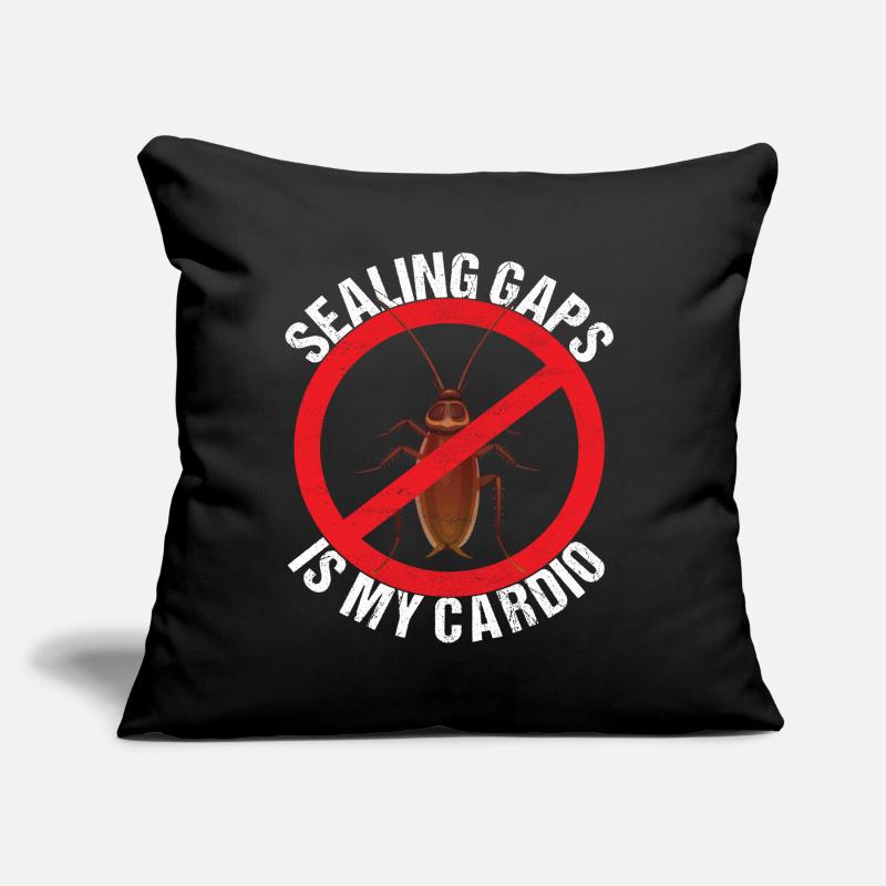 Pest Control Exterminator Sofa pillow with filling 45cm x 45cm