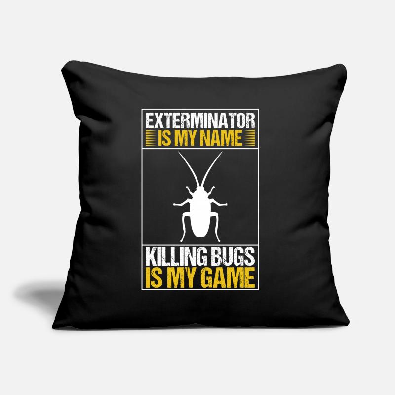 Pest Control Exterminator Sofa pillow with filling 45cm x 45cm