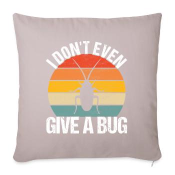 Pest Control Exterminators - Sofa pillow with filling 45cm x 45cm - light taupe - Front