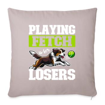 Flyball Sports canins - Coussin et housse de 45 x 45 cm - taupe clair - Devant