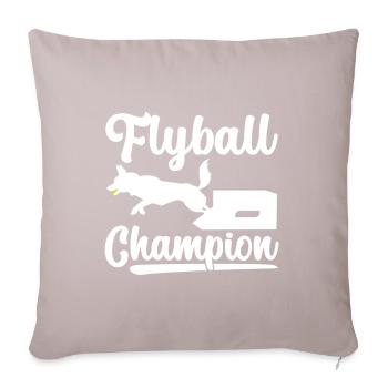 Flyball Sports canins - Coussin et housse de 45 x 45 cm - taupe clair - Devant