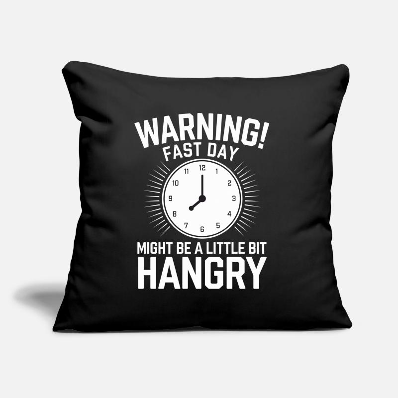 Intermittent fasting Intermittent fasting Sofa pillow with filling 45cm x 45cm
