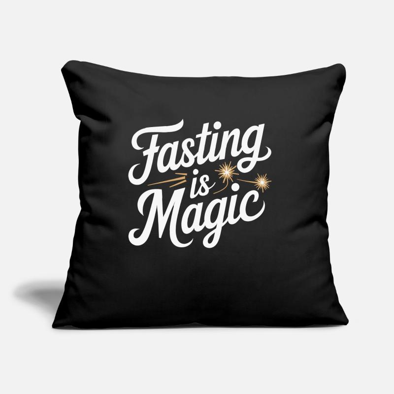 Intermittent fasting Intermittent fasting Sofa pillow with filling 45cm x 45cm