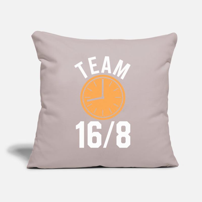 Intermittent fasting Intermittent fasting Sofa pillow with filling 45cm x 45cm