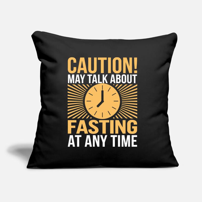 Intermittent fasting Intermittent fasting Sofa pillow with filling 45cm x 45cm