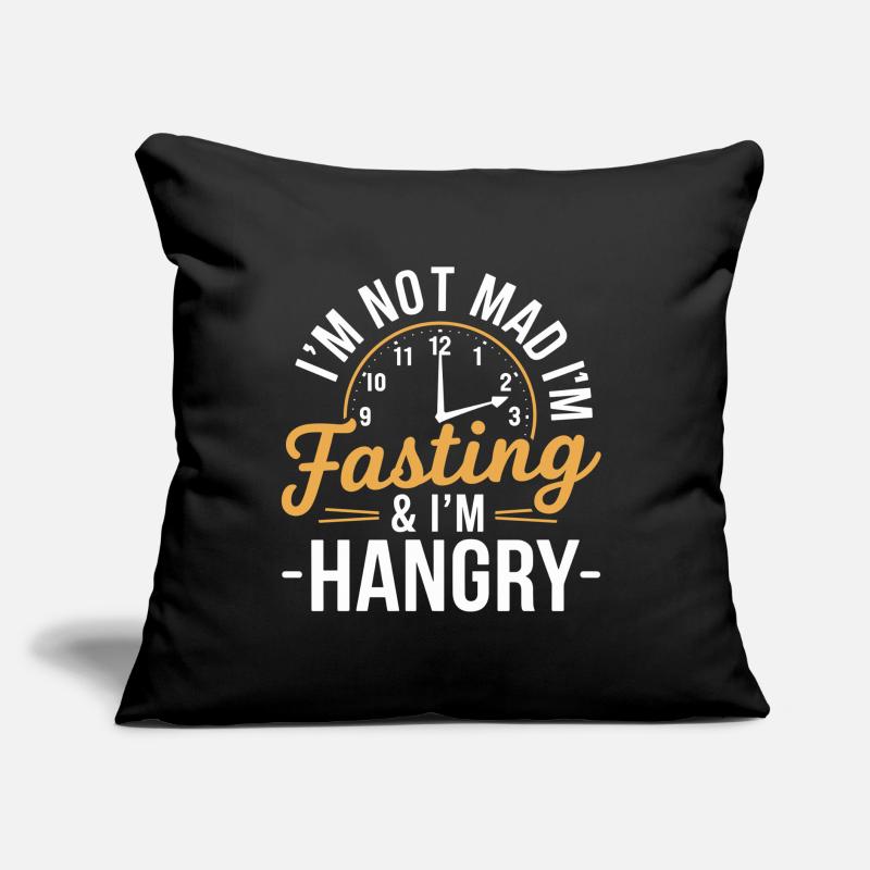 Intermittent fasting Intermittent fasting Sofa pillow with filling 45cm x 45cm