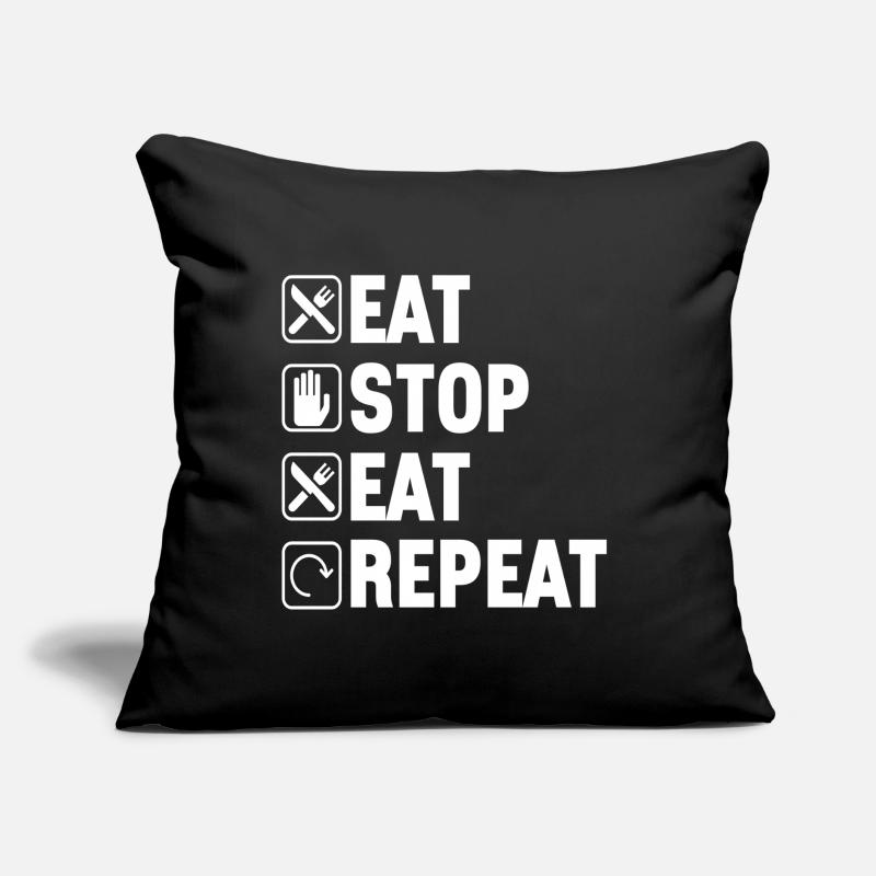 Intermittent fasting Intermittent fasting Sofa pillow with filling 45cm x 45cm